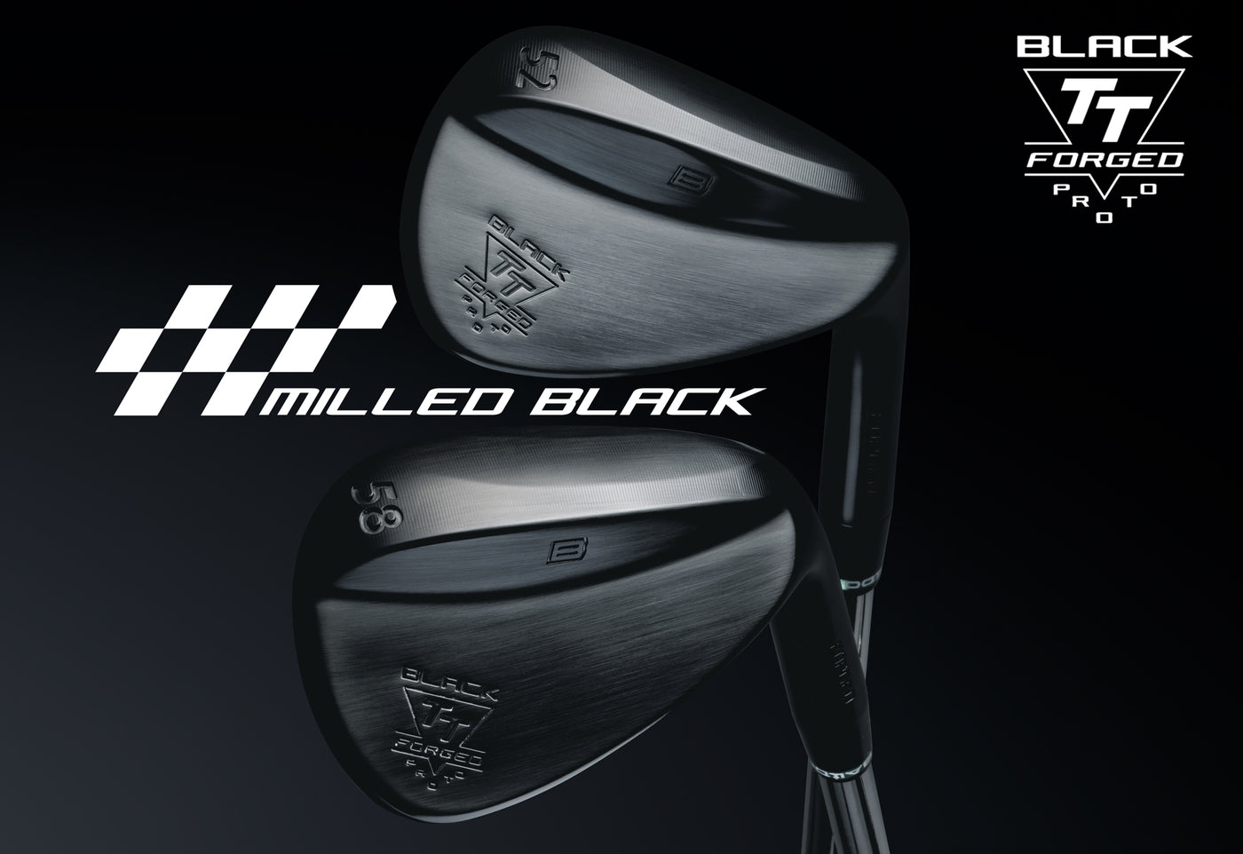 BALDO TT FORGED WEDGE PROTO BLACK